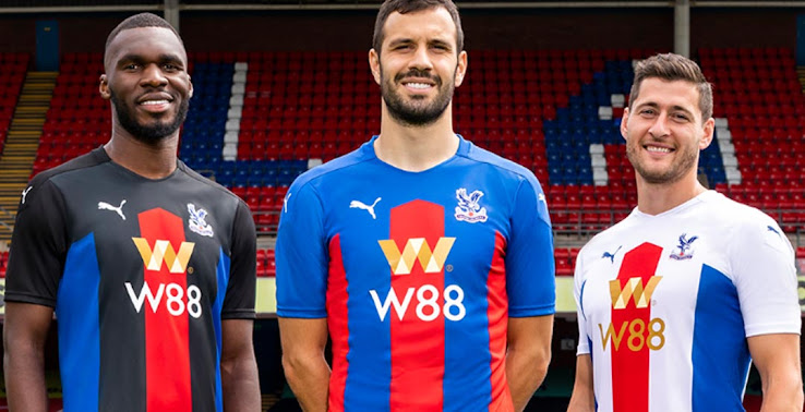 Crystal Palace 20-21 Home, Away & Third Kits Released - New Main ...